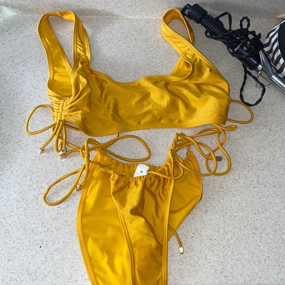 Golden Fashion Nova Bikini